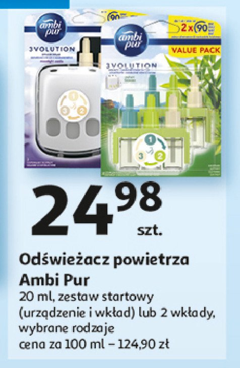 Urządzenie + wkład moonlight vanilla Ambi pur 3volution promocja w Auchan