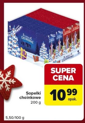 Sopelki choinkowe promocja w Carrefour Express