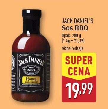 Sos grillowy honey Jack daniel's barbecue sauce promocja