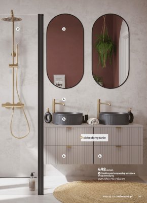 Szafka pod umywalkę wisząca promocja w Castorama