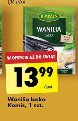 Laska wanilii Kamis promocja w Biedronka