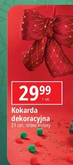 Kokarda dekoracyjna promocja w Leclerc