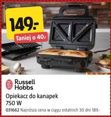 Opiekacz do kanapek Russell Hobbs 750 W promocja w Jula