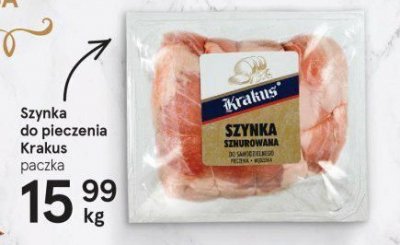 Szynka sznurowana do samodzielnego w臋dzenia i pieczenia Krakus animex promocja