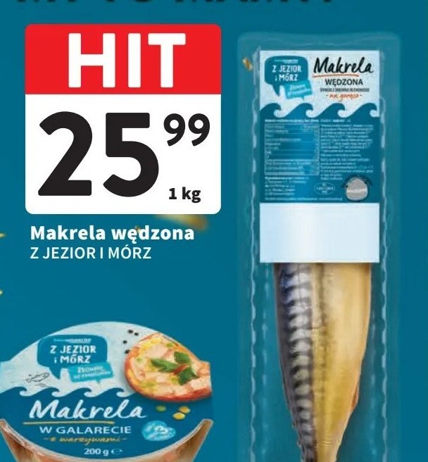 Makrela wędzona Intermarche z jezior i mórz promocja