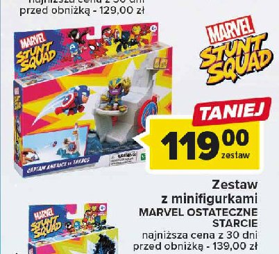 Zestaw minifigurek marvel ostateczne starcie promocja