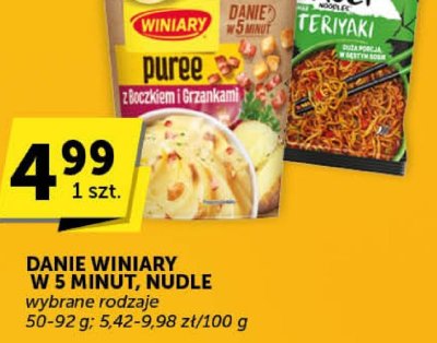 Puree z Boczkiem i Grzankami Winiary promocja w ABC