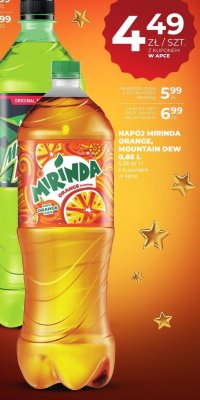 Napój Mirinda Orange 0,85 l promocja w Duży Ben