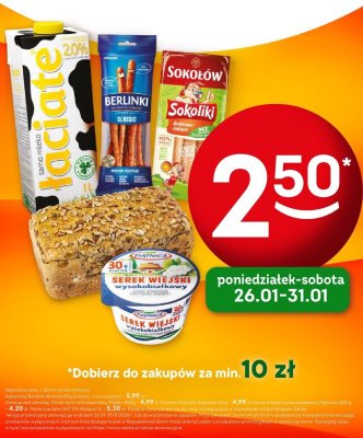 Parówki Berlinki Classic promocja w Żabka