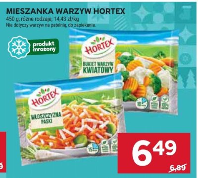 Mieszanka warzyw Hortex promocja w Stokrotka