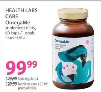 Suplement diety OmegaMe promocja w Hebe