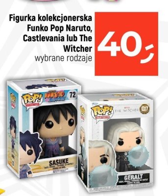Figurka kolekcjonerska Funko Pop Naruto, Castlevania lub The Witcher, wybrane rodzaje promocja w Dealz