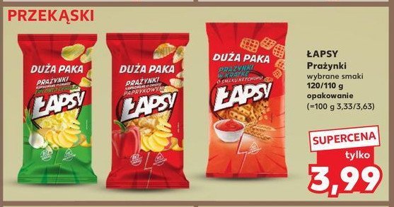 Prazynki w kratkę ketchup Łapsy promocja