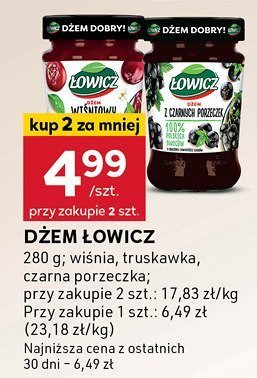 Dżem Łowicz promocja w Stokrotka