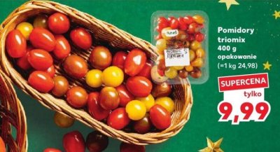 Pomidory triomix 400 g opakowanie promocja w Kaufland