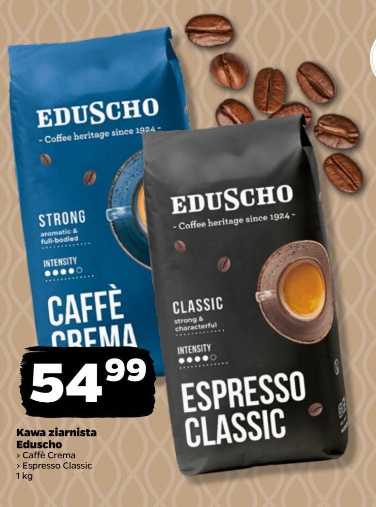 Kawa Eduscho espresso classic promocja w Netto