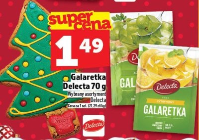 Galaretka Delecta 70 g promocja w TOPAZ