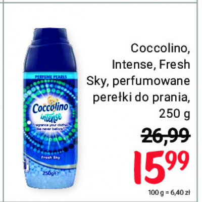 Perełki do prania fresh sky Coccolino promocja