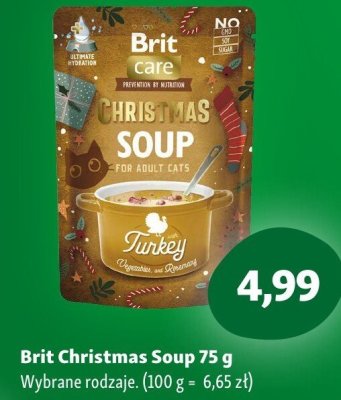 Karma Brit Christmas Soup 75 g dla kota - Turkey promocja w MAXI ZOO