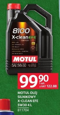 Olej silnikowy Motul X-Clean EFE 5W30 promocja w Selgros