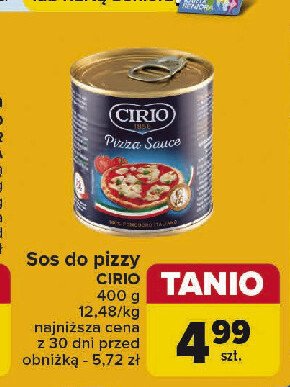 Sos do pizzy Cirio promocja