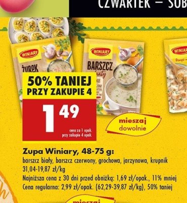 Krupnik polski Winiary nasza specjalność promocja