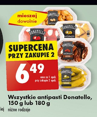 Papryczki czerwone nadziewane serkiem Donatello antipasti promocja