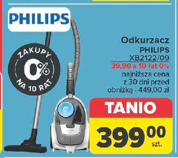 Odkurzacz xb2122/09 Philips promocja