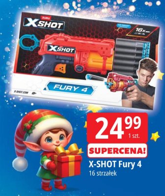 X-SHOT Fury 4 16 strzałek promocja w Leclerc