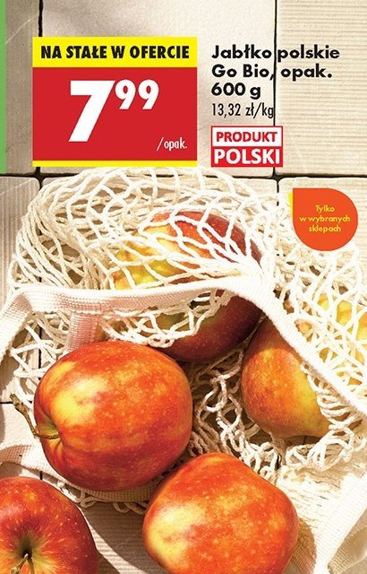 Jabłka polskie Gobio promocja