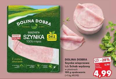 Schab wędzony w plastrach promocja w Kaufland