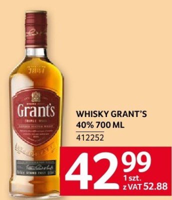 Whisky promocja w Selgros