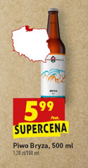 Piwo Browar brodacz bryza pils promocja