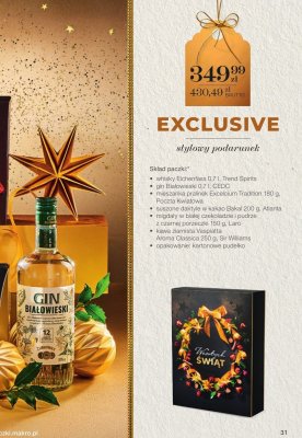 Zestaw prezentowy Exclusive stylowy podarunek Makro promocja w Makro