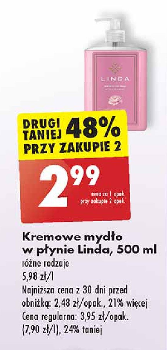 Mydło w płynie floral harmony Linda promocja