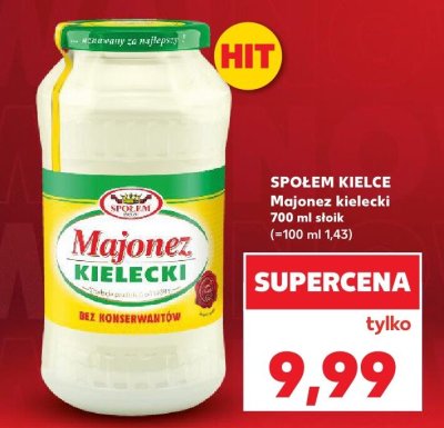Majonez kielecki 700 ml  promocja w Kaufland
