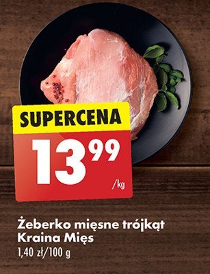 Żeberka wieprzowe trójkąty Kraina mięs promocja