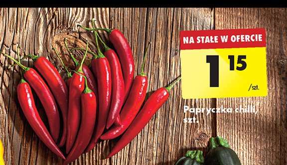 Papryka chili czerwona promocja