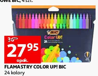 Flamastry Bic color up! promocje