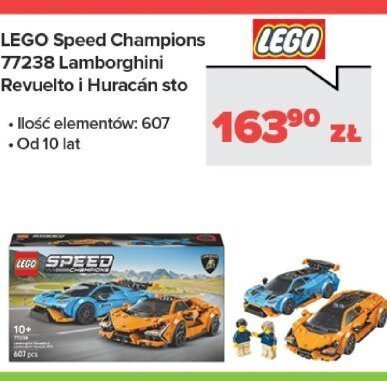 Klocki Speed Champions 77238 Lamborghini Revuelto i Huracán sto promocja w NEONET