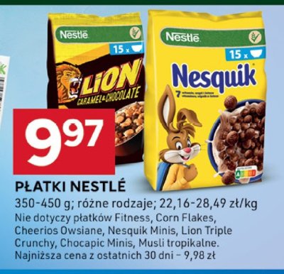 Płatki Nestlé 350-450g różne rodzaje promocja w Stokrotka
