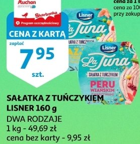 Sałatka z tuńczykiem w stylu azjatyckim Lisner la tuna promocja