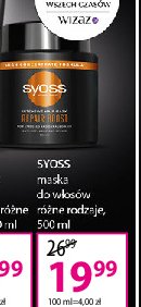Maska do włosów SYOSS REPAIR BOOST promocja