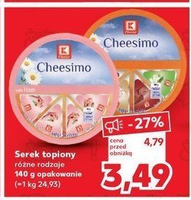 Ser topiony z ziołami K-classic cheesimo promocja