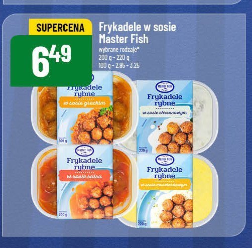 Frykadele rybne Master fish promocja