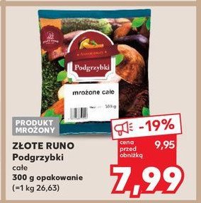 Podgrzybek mrożony cały Złote runo promocja