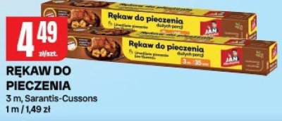 Rękaw do pieczenia Sarantis-Cussons promocja w Chorten