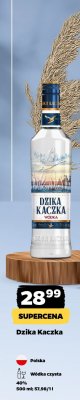 W贸dka Dzika kaczka promocja w Netto