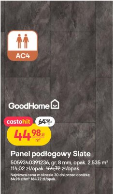 Panel podłogowy Slate promocja w Castorama