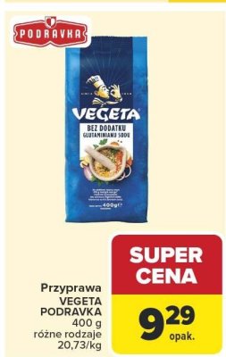 Przyprawa VEGETA PODRAVKA 400 g promocja w Carrefour